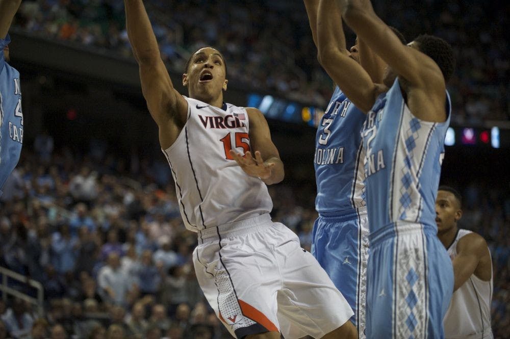 Junior guard Malcolm Brogdon scored a career-high 25 points in the loss, with 22 coming after halftime. 