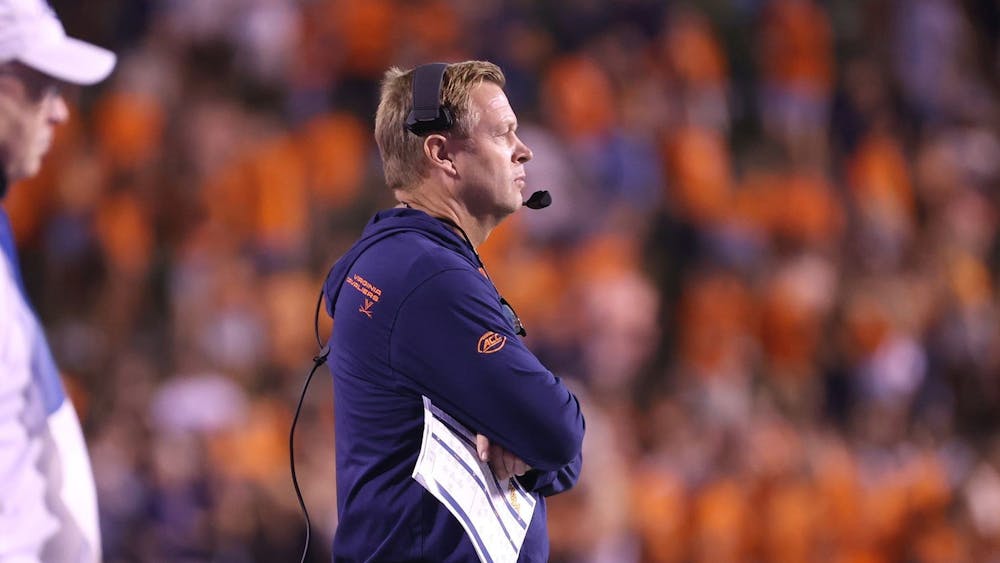 Mendenhall led to the Cavaliers to a 6-6 record in the 2021 regular season, bringing his overall record in Charlottesville to 36-38.