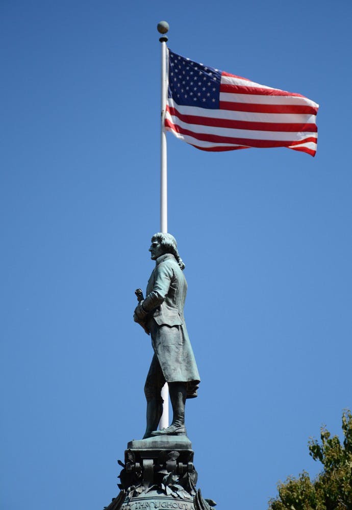 The letter requested that Sullivan stop using Jefferson quotes in emails as they may be offensive to some students.&nbsp;