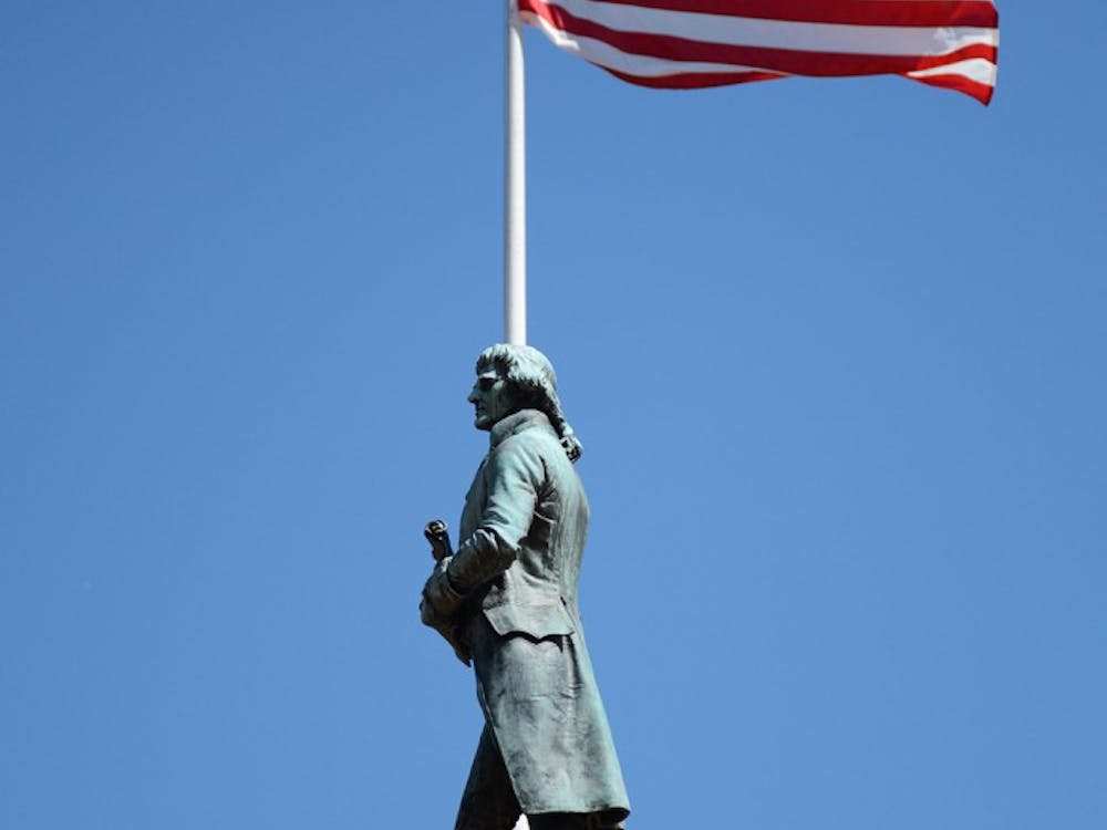 The letter requested that Sullivan stop using Jefferson quotes in emails as they may be offensive to some students. 