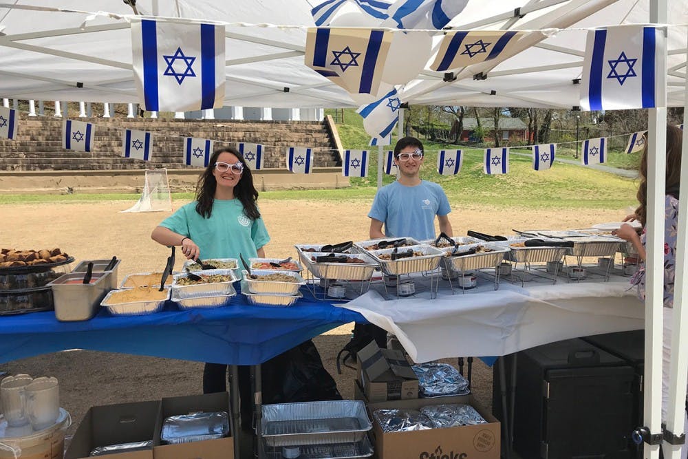 <p>Organizers of the event said IsraelFest was a way for students to gain exposure to Israeli culture and included food, music, dance, artwork and a live camel.</p>