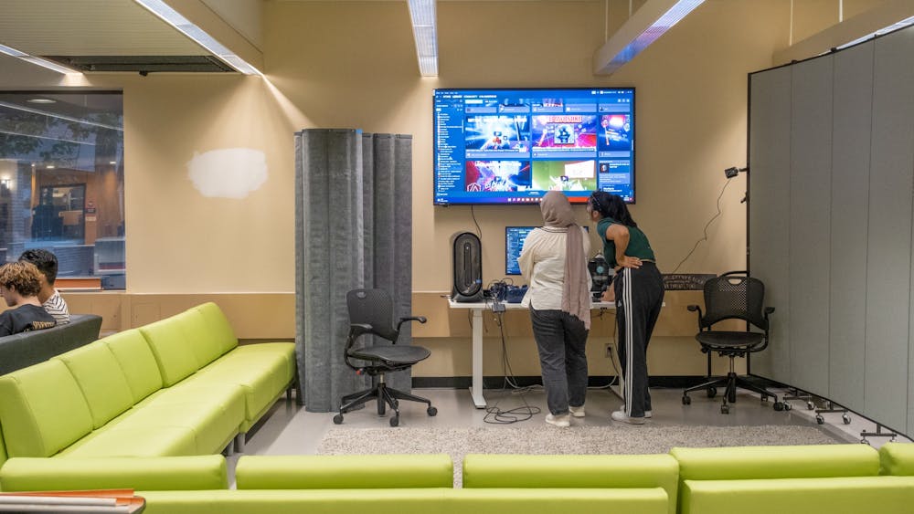 Forget about hitting the books — there are albums to record, documentaries to film and cartoons to animate, all in the library.