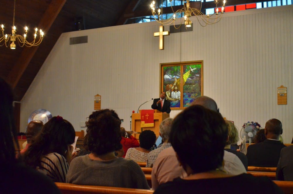 At Zion Union Baptist Church on Aug. 12, the NAACP hosted "Time for Reflections and Healing."