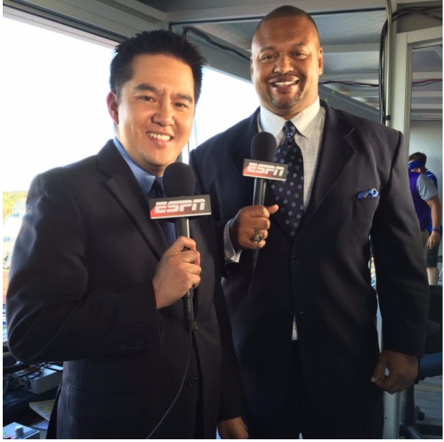 ESPN announcer Robert Lee&nbsp;