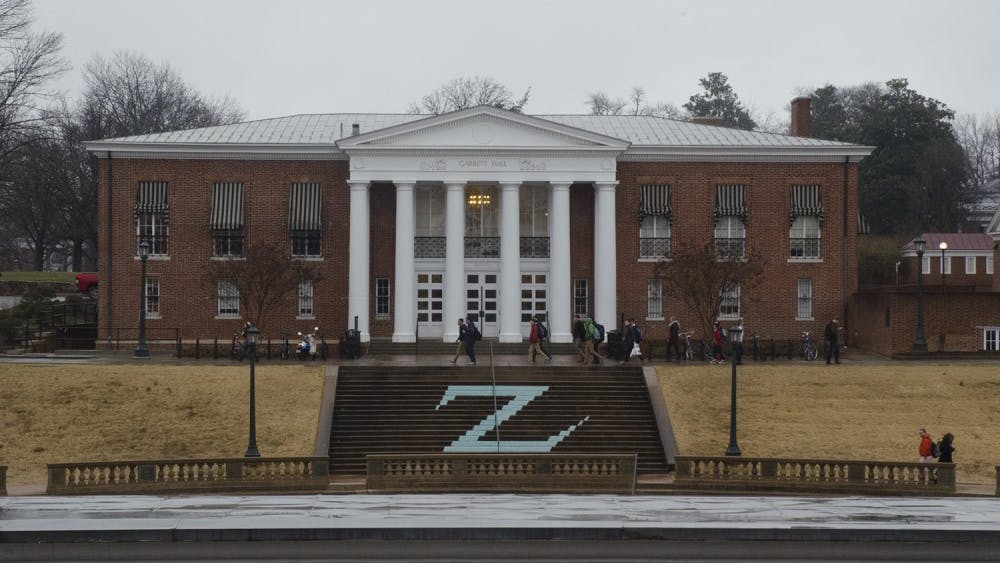 Garrett Hall is home to the Batten School of Leadership and Public Policy.