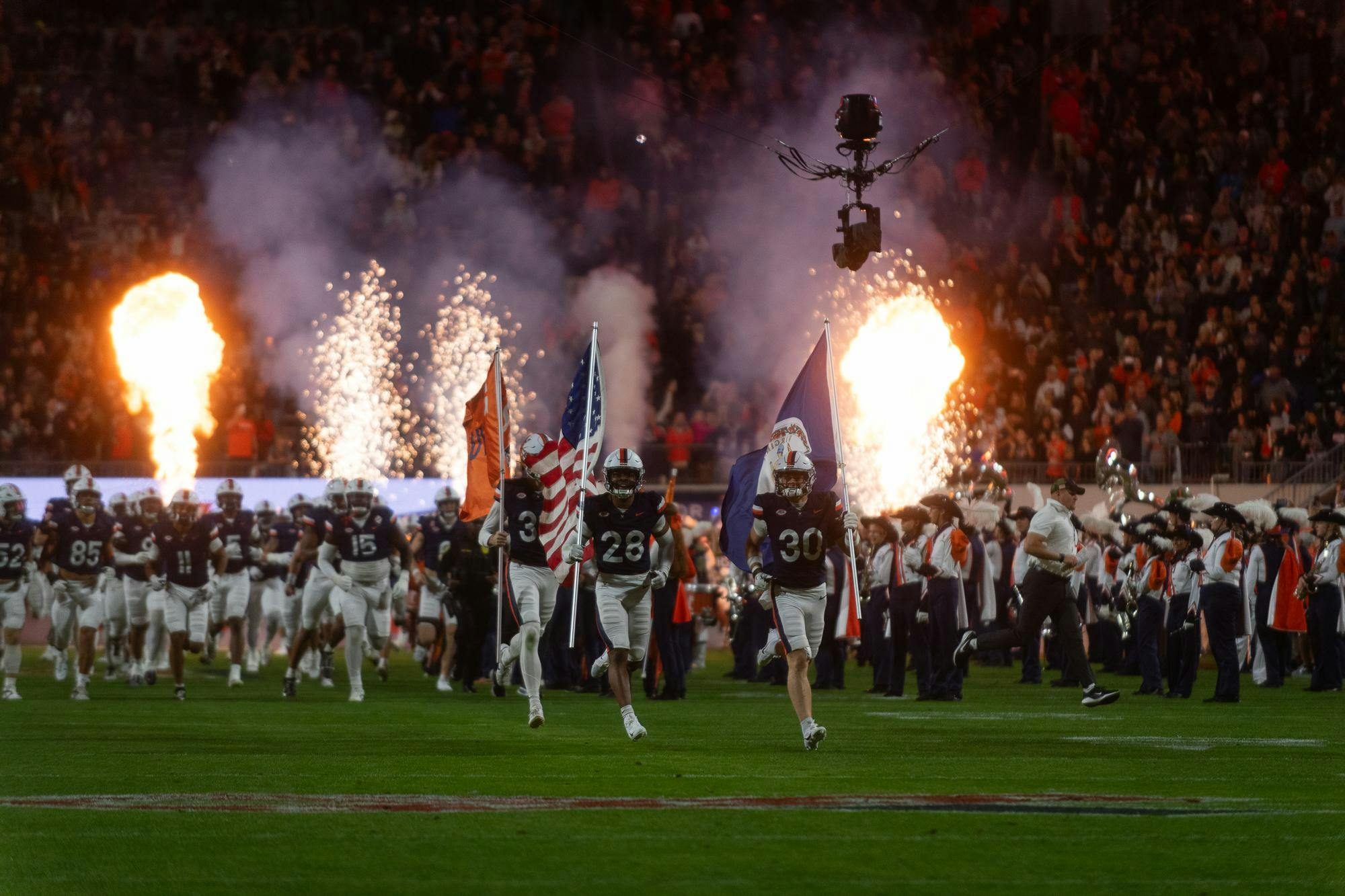 For the first time in over eight months, the Virginia Cavaliers will charge from the tunnel and take the field at Scott Stadium.