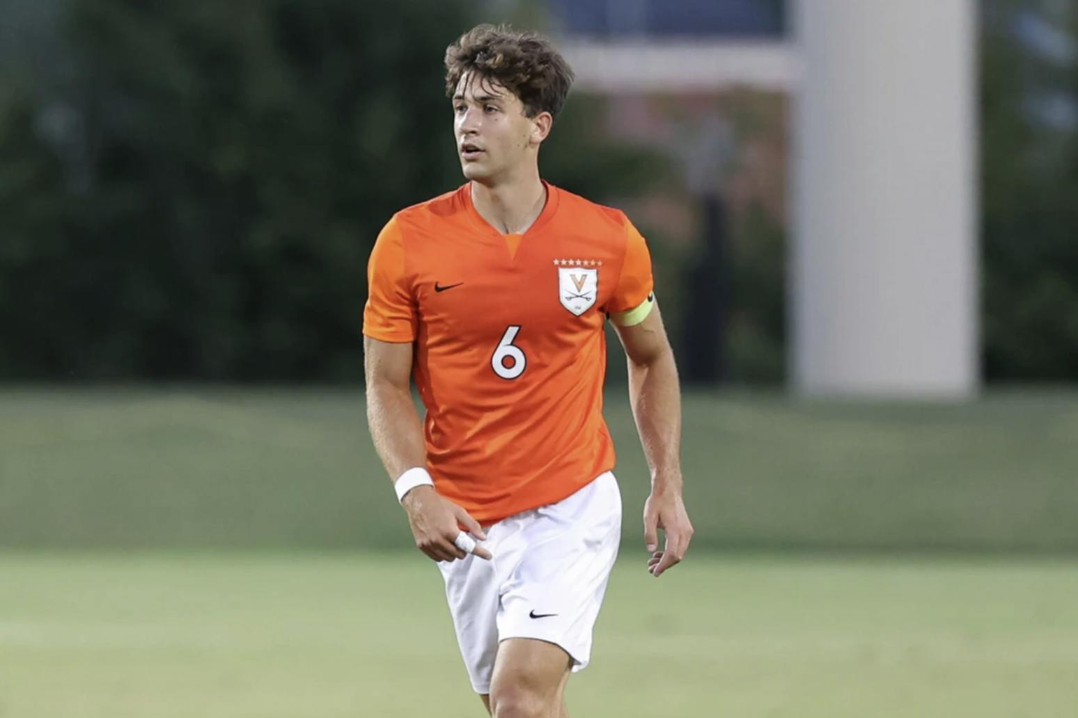 Umberto Pela opened the scoring for Virginia.