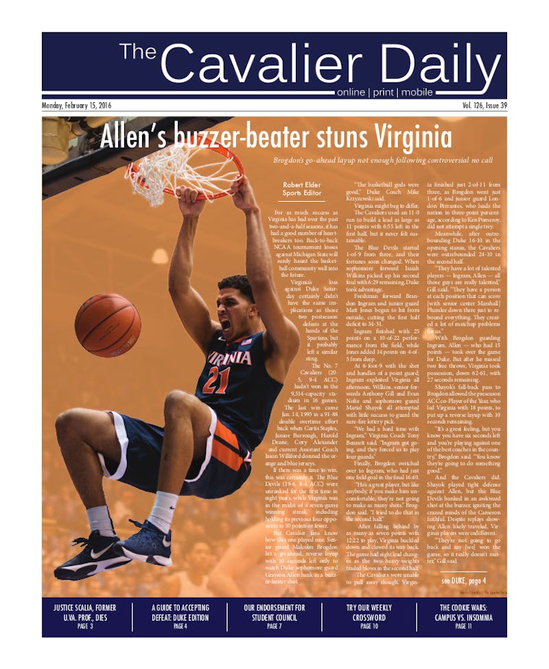 Monday, February 15, 2016