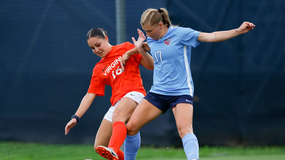 Despite rain-induced delays, Virginia shut out Liberty in the season's second match.