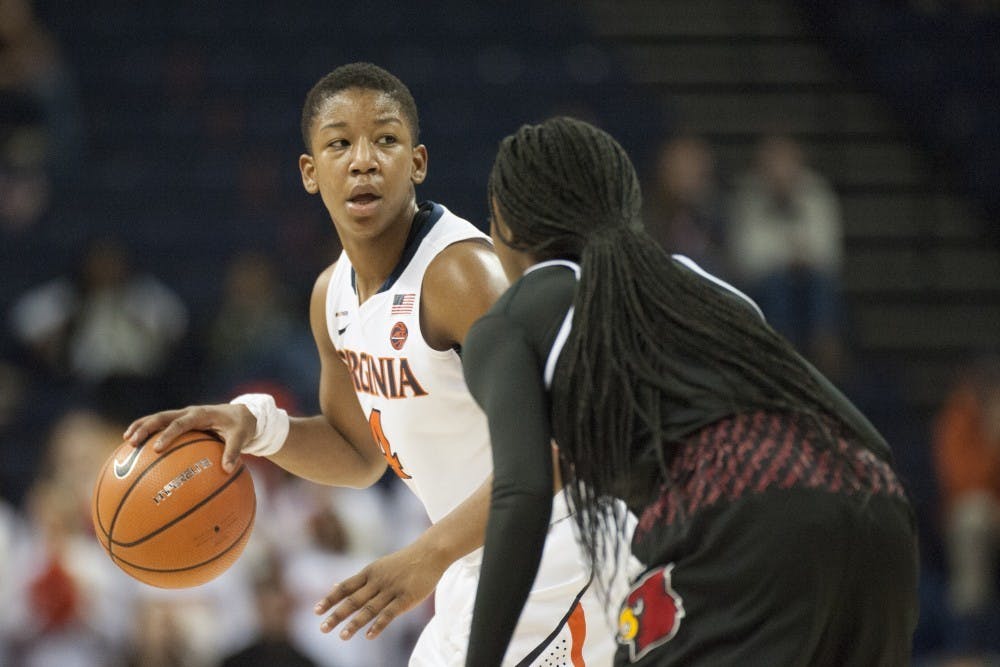 <p>Junior guard Dominique Toussaint led the Cavaliers with 9 points in their last game against Louisville.</p>