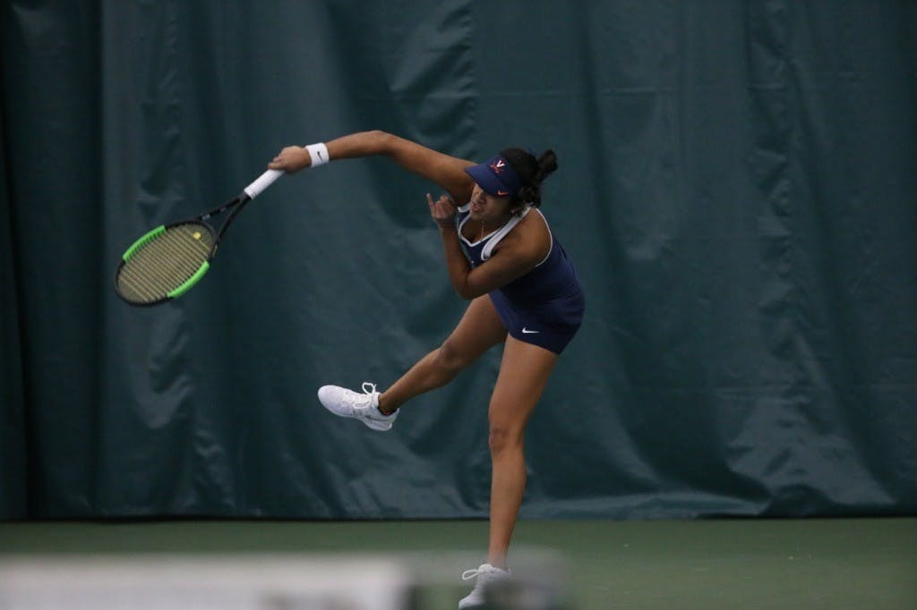 No. 21 freshman Natasha Subhash cruised in her match against Michigan, defeating No. 35 Giulia Pairone in straight sets.&nbsp;