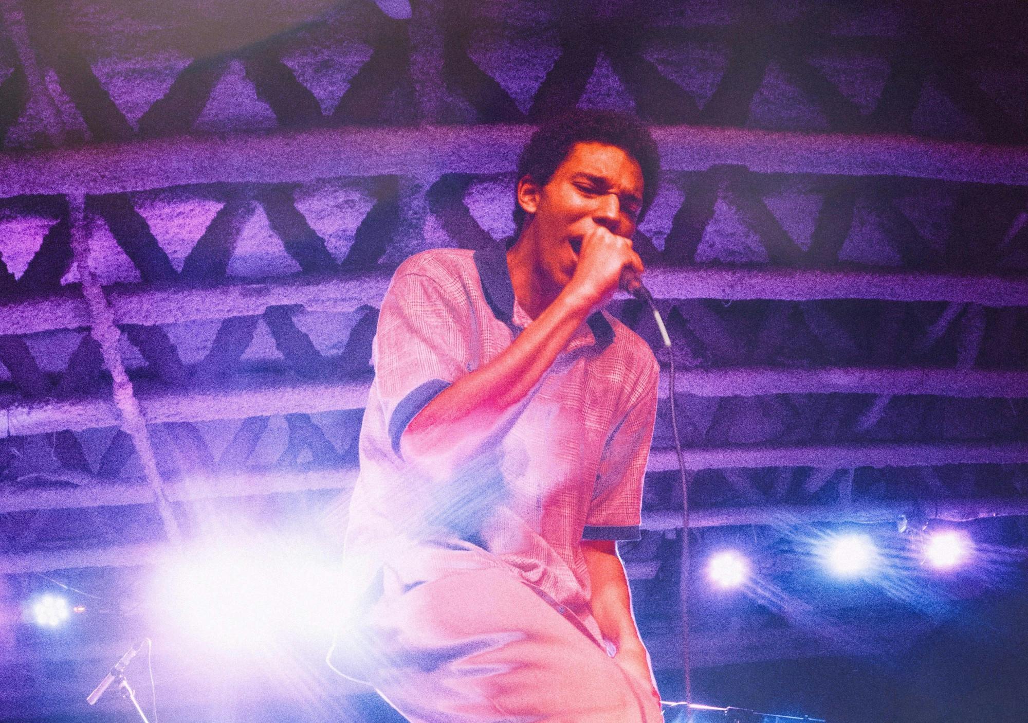 Much of Tinsley’s work is inspired by his own life — he enjoys the coded vulnerability his wordplay affords him.