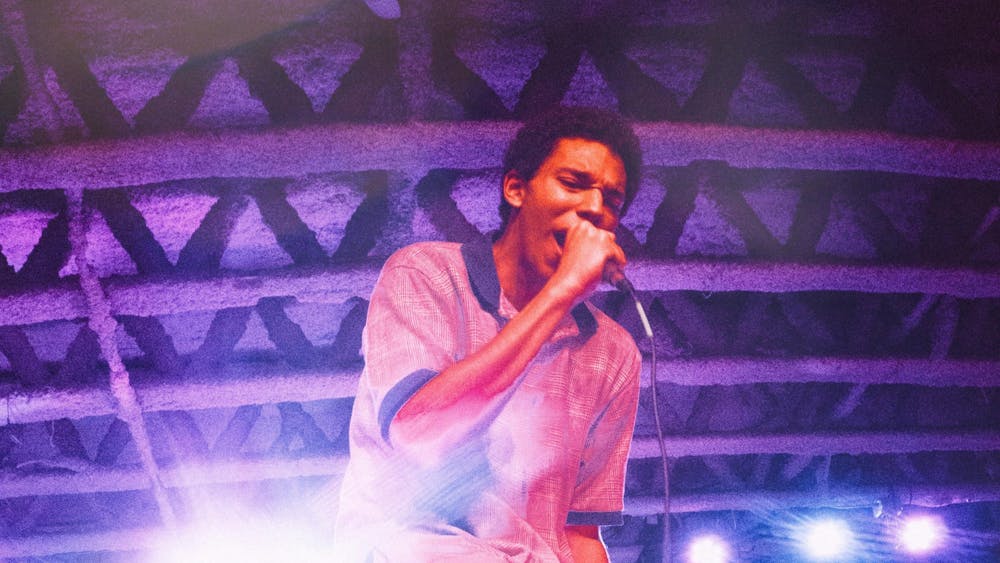 Much of Tinsley’s work is inspired by his own life — he enjoys the coded vulnerability his wordplay affords him.