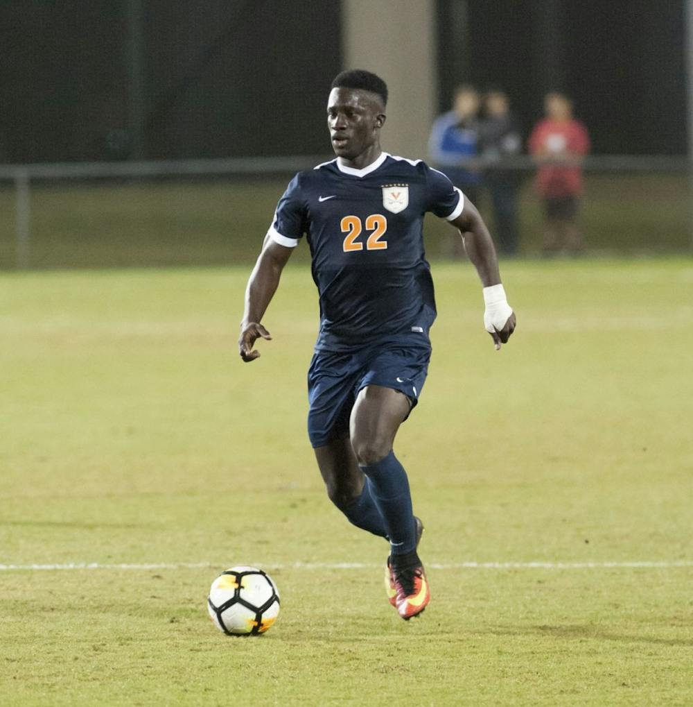 <p>Junior midfielder Jen-Christophe Koffi delivered a thrilling goal in second overtime to send Virginia to a win over Pittsburgh.</p>