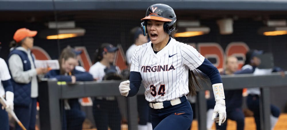 <p>Junior utility player Kelly Ayer ripped a clutch three-run triple to break open the deciding game of the series for the Cavaliers.</p>