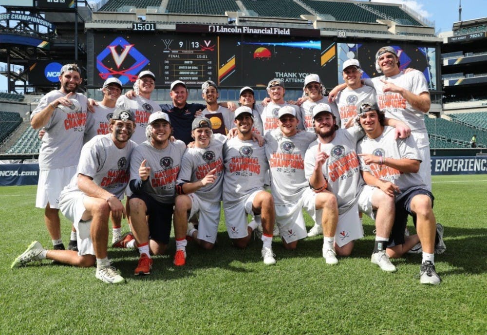 <p>Men's lacrosse's national championship was just one of many athletic achievements for Virginia this season.&nbsp;</p>