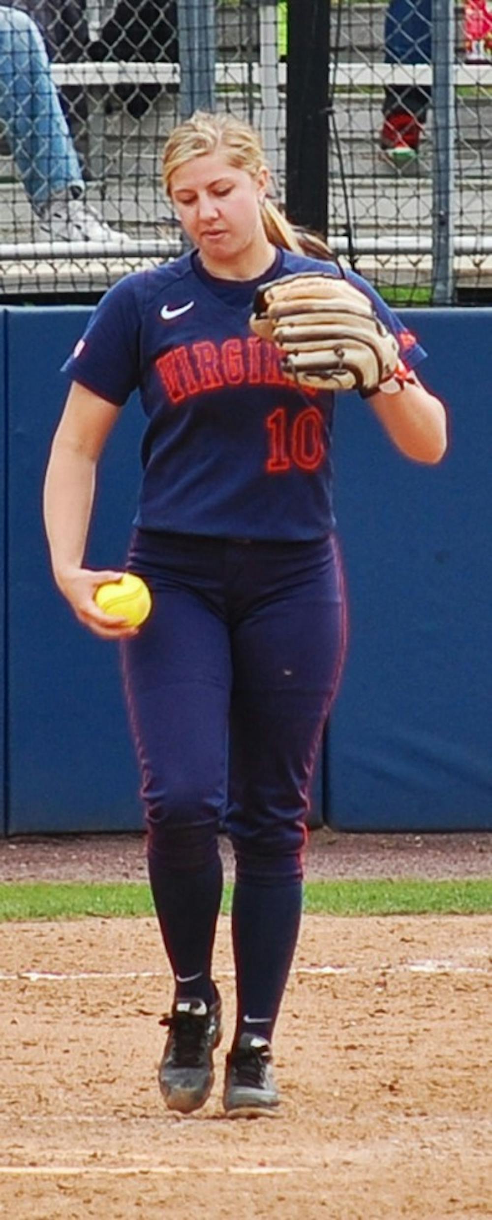 	<p>Sophomore right-hander Aimee Chapdelaine struck out a career-high nine batters in the second game of the Cavaliers&#8217; doubleheader. </p>