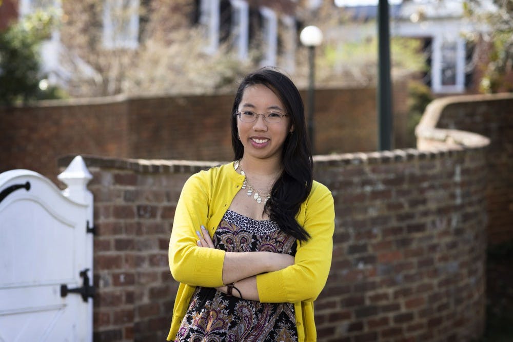 Third-year College student Kathryn Marqueen said she appreciated the scholarship after all of the work she has put into her research.