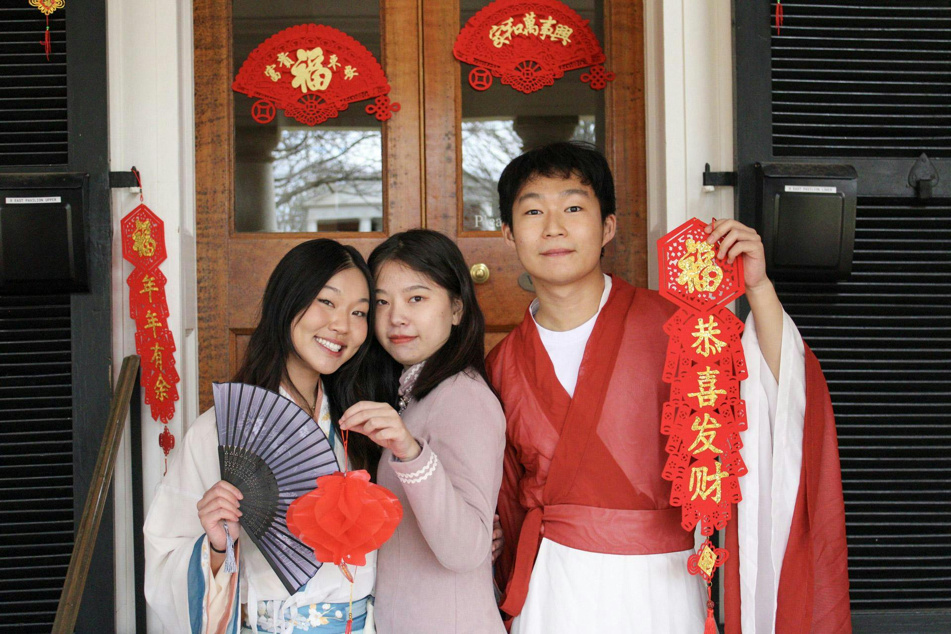 Saturday, the diversity, equity and inclusion committee for the Class of 2026 Fourth Year Trustees partnered with Lawn residents to host the University’s first Lunar New Year tradition on the Lawn.