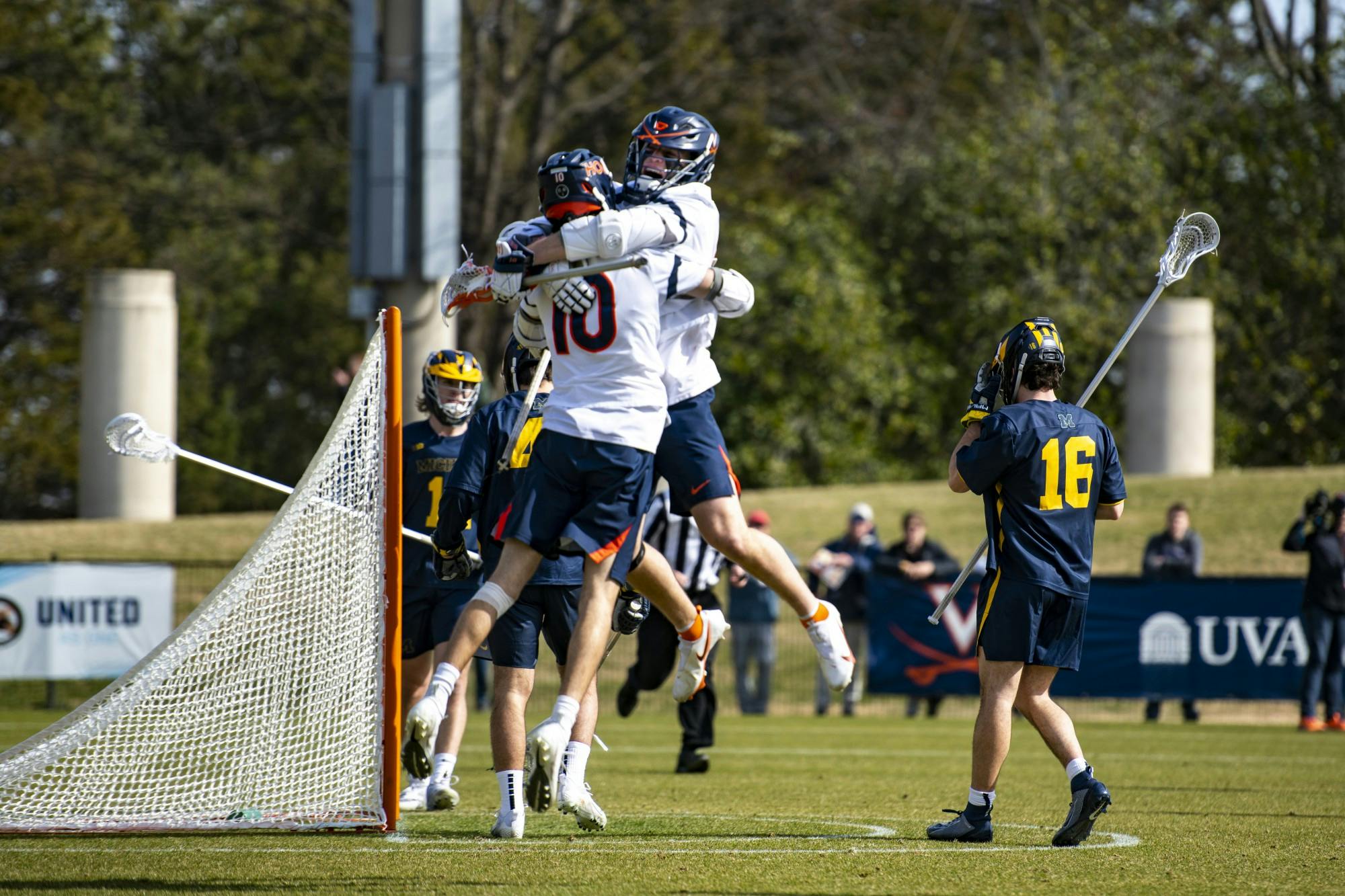 The Cavaliers kicked off their quest to win their third national title in four seasons Saturday.