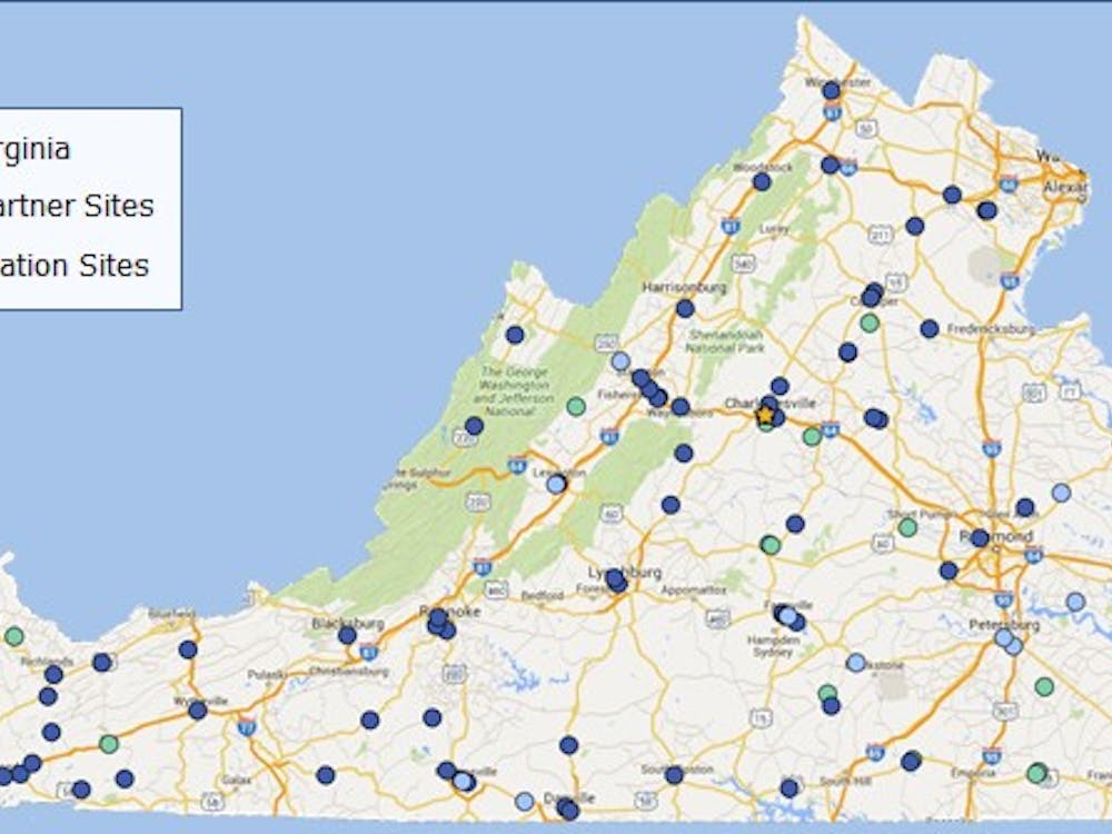 Numerous sites throughout Virginia benefit from information and care provided by the University Center for Telehealth.