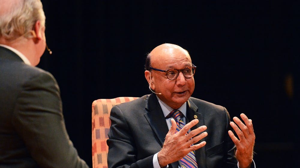 Khizr Khan's event "Hope and Sacrifice" was a headlining feature of the 2018 Festival of the Book.