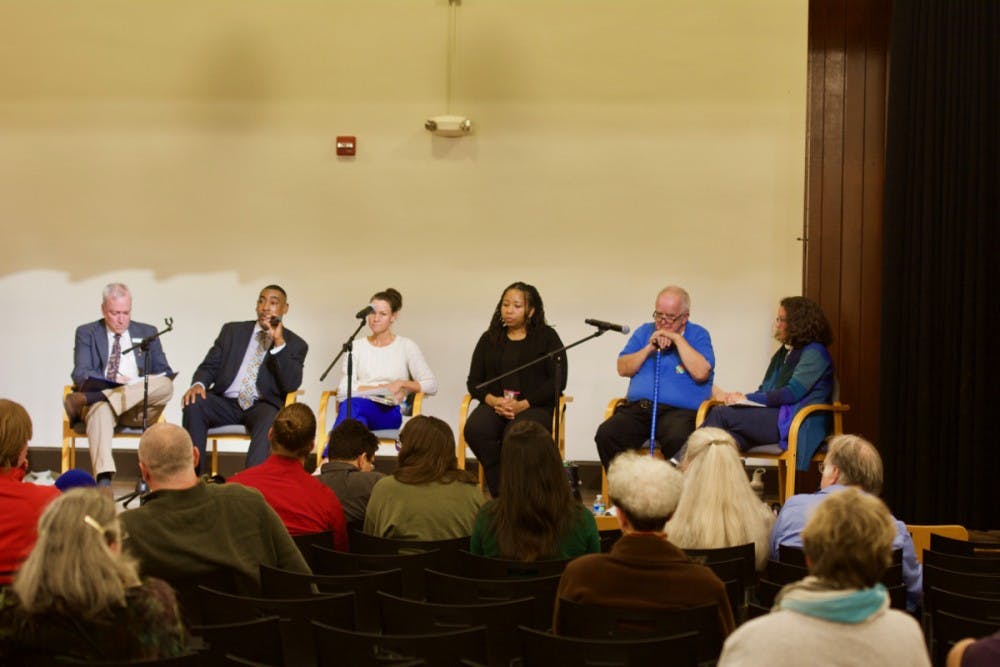 The six candidates for Charlottesville City Council gathered at the Jefferson School African-American Heritage Center for one final forum. &nbsp;