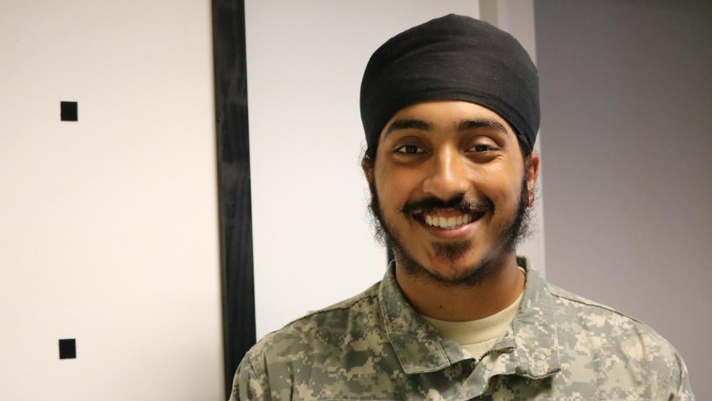 Harpreet Singh, Army ROTC cadet and a fourth-year Engineering student, emphasized the importance of time management for cadets.