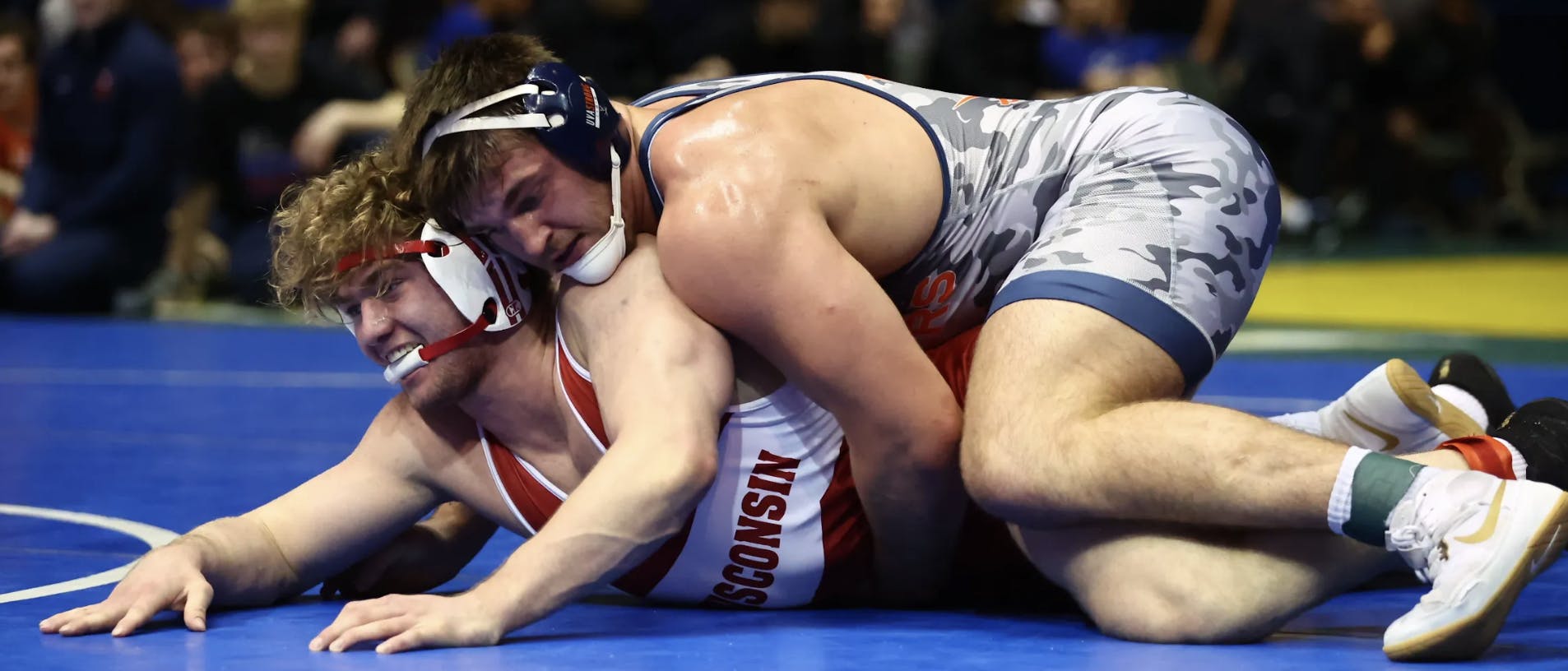 Graduate student Justin McCoy picked up a victory to help the Cavaliers turn the tide against the Golden Flashes