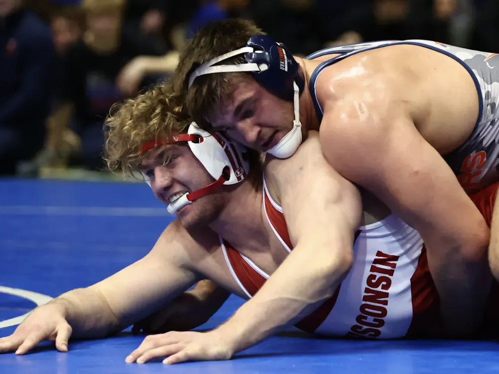 Graduate student Justin McCoy picked up a victory to help the Cavaliers turn the tide against the Golden Flashes