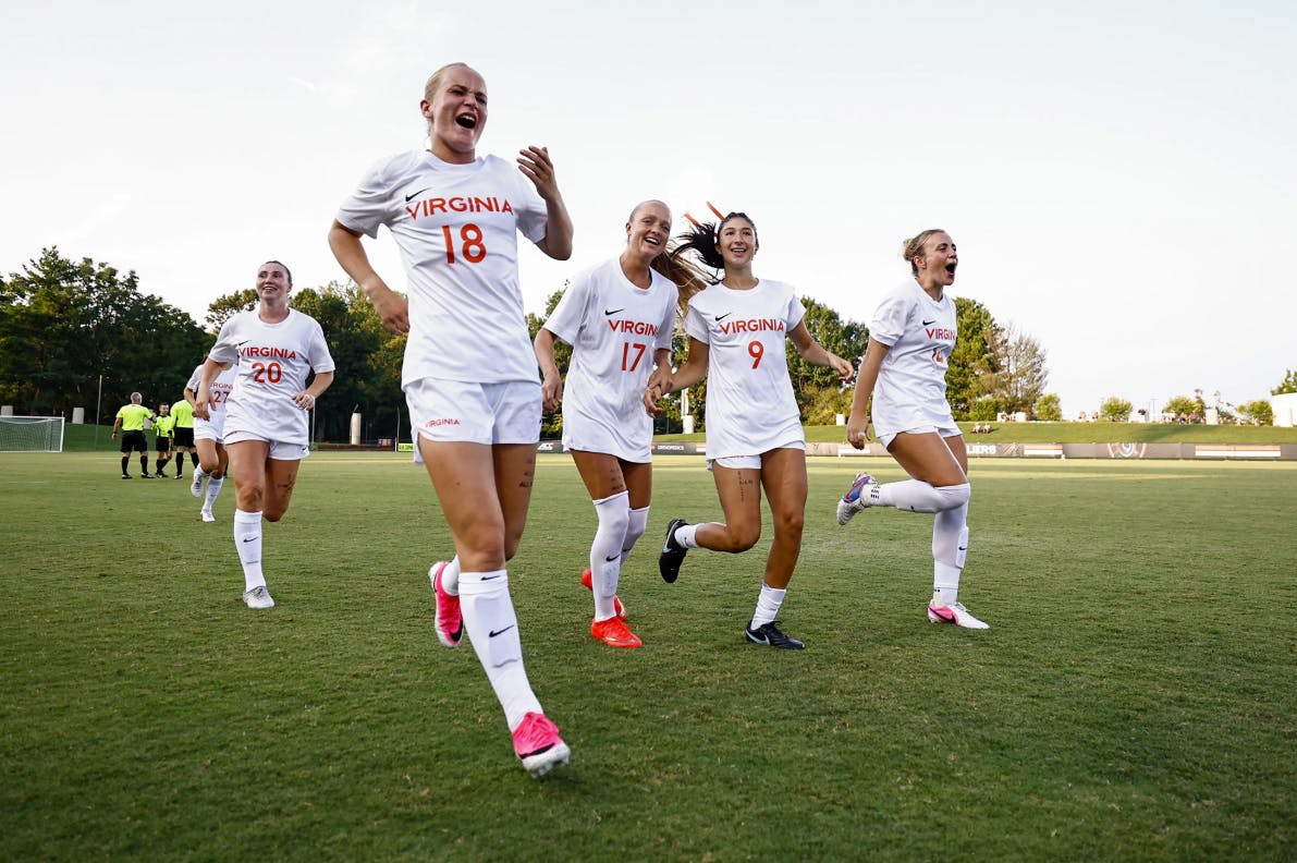 In the opener, women's soccer handled business.
