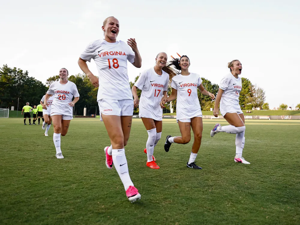 In the opener, women's soccer handled business.