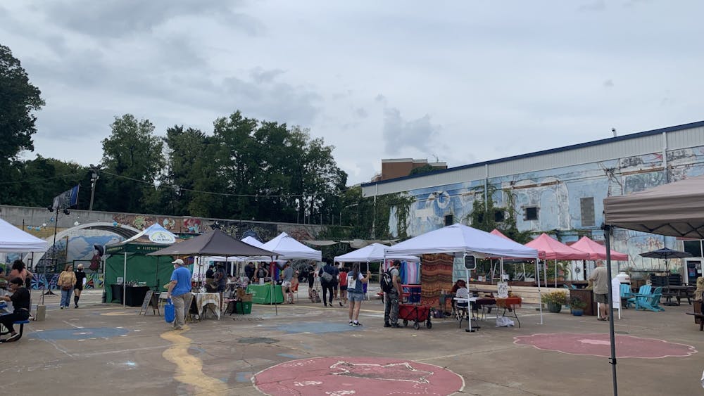 There was an intimate and friendly atmosphere at IX Park Thursday evening, as the Charlottesville Pride Community Network hosted a Thursday Night Market Pride Takeover as part of their weeklong Pride celebration.