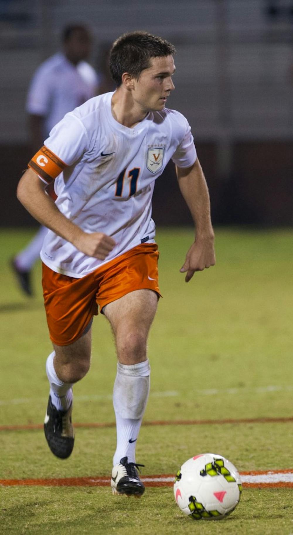 <p>Senior midfielder Eric Bird has scored for the No. 10 Cavaliers in each of their past three games, but no one else has. </p>