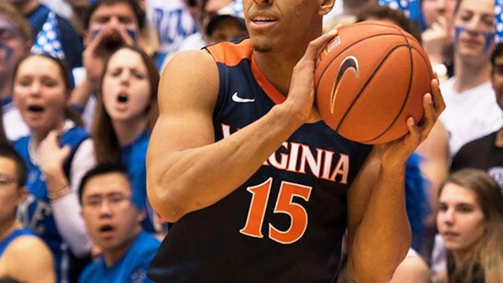 Senior guard Malcolm Brogdon gave Virginia a 62-61 lead with 9.9 seconds left before Duke's Grayson Allen banked home a game-winner Saturday. Brogdon led the Cavaliers with 18 points.&nbsp;