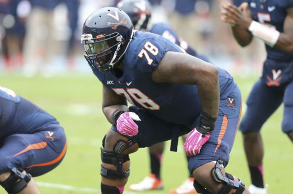 <p>Morgan Moses, who played at Virginia from 2010-2013, should command some interest in free agency.</p>