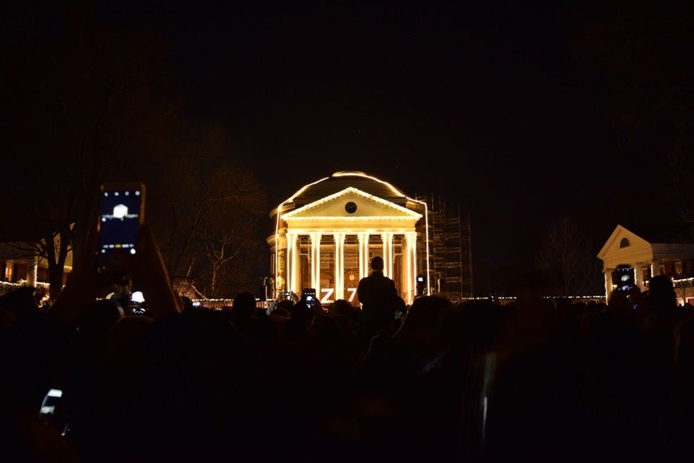 Acapella concerts abound during the holiday season, not the least of which occurs at Lighting of the Lawn.