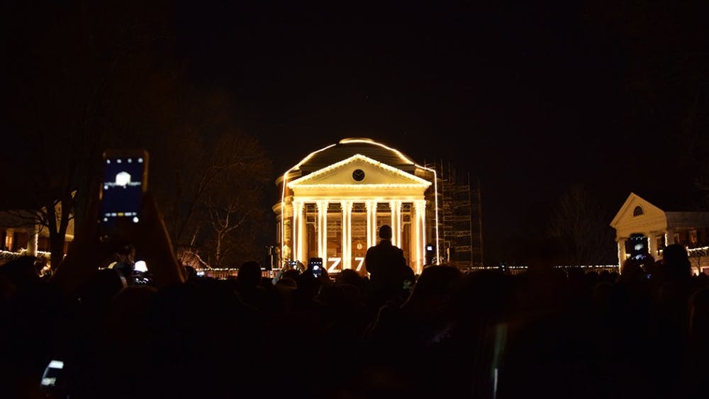 Acapella concerts abound during the holiday season, not the least of which occurs at Lighting of the Lawn.