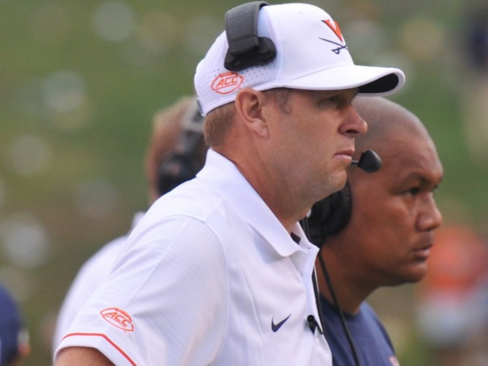 Coach Bronco Mendenhall posted a 2-10 record in his first season at the helm of the&nbsp;Virginia football program.&nbsp;