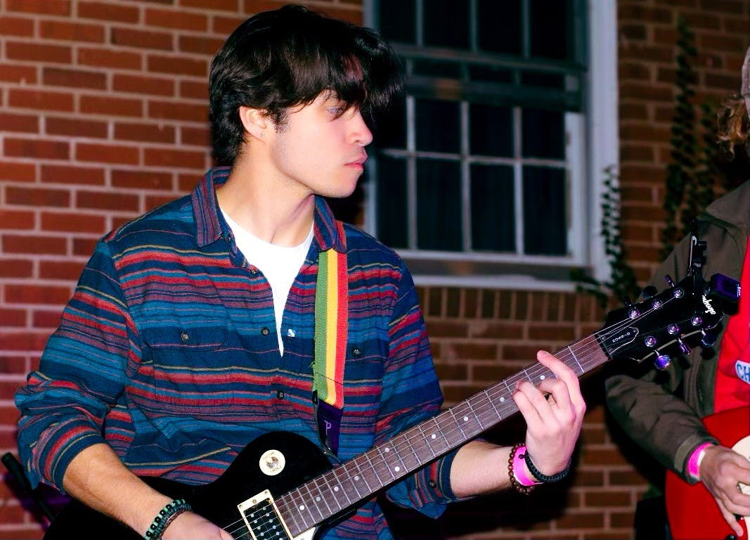 First-year College student Maxwell Mitchell’s indie rock-esque sound shines on “Hockey Hands,” a track off his most recent album “Human Journals.”
