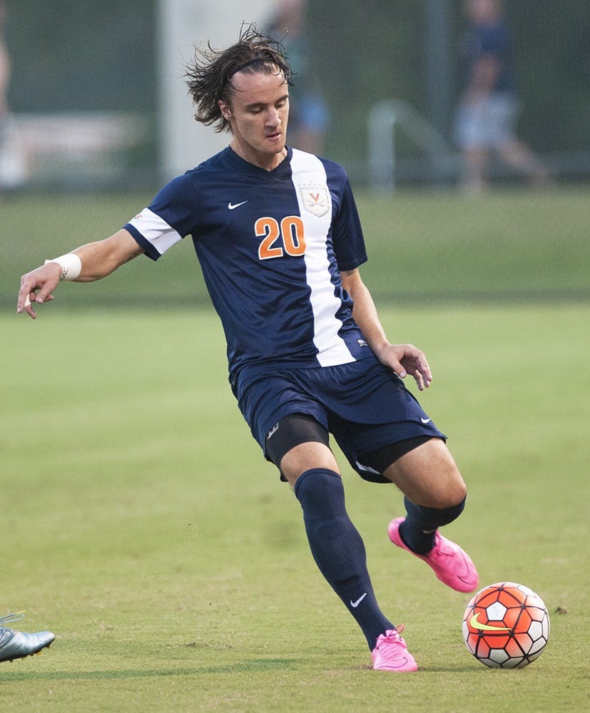 Senior midfielder Paddy Foss and the Virginia men's soccer team open their season Friday night.