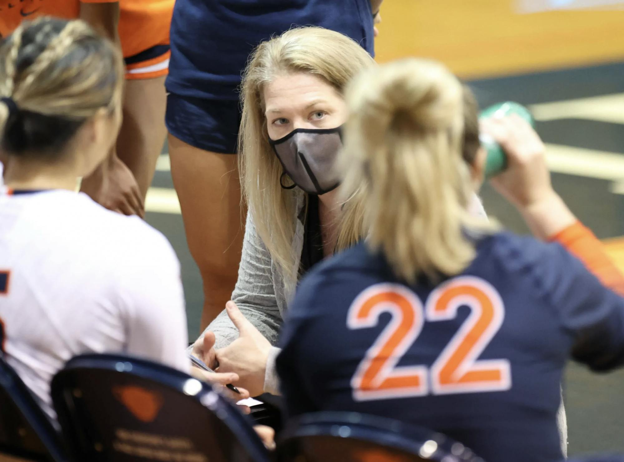 In her first year as Virginia's head coach, Shannon Wells has already led her team to great success this season.