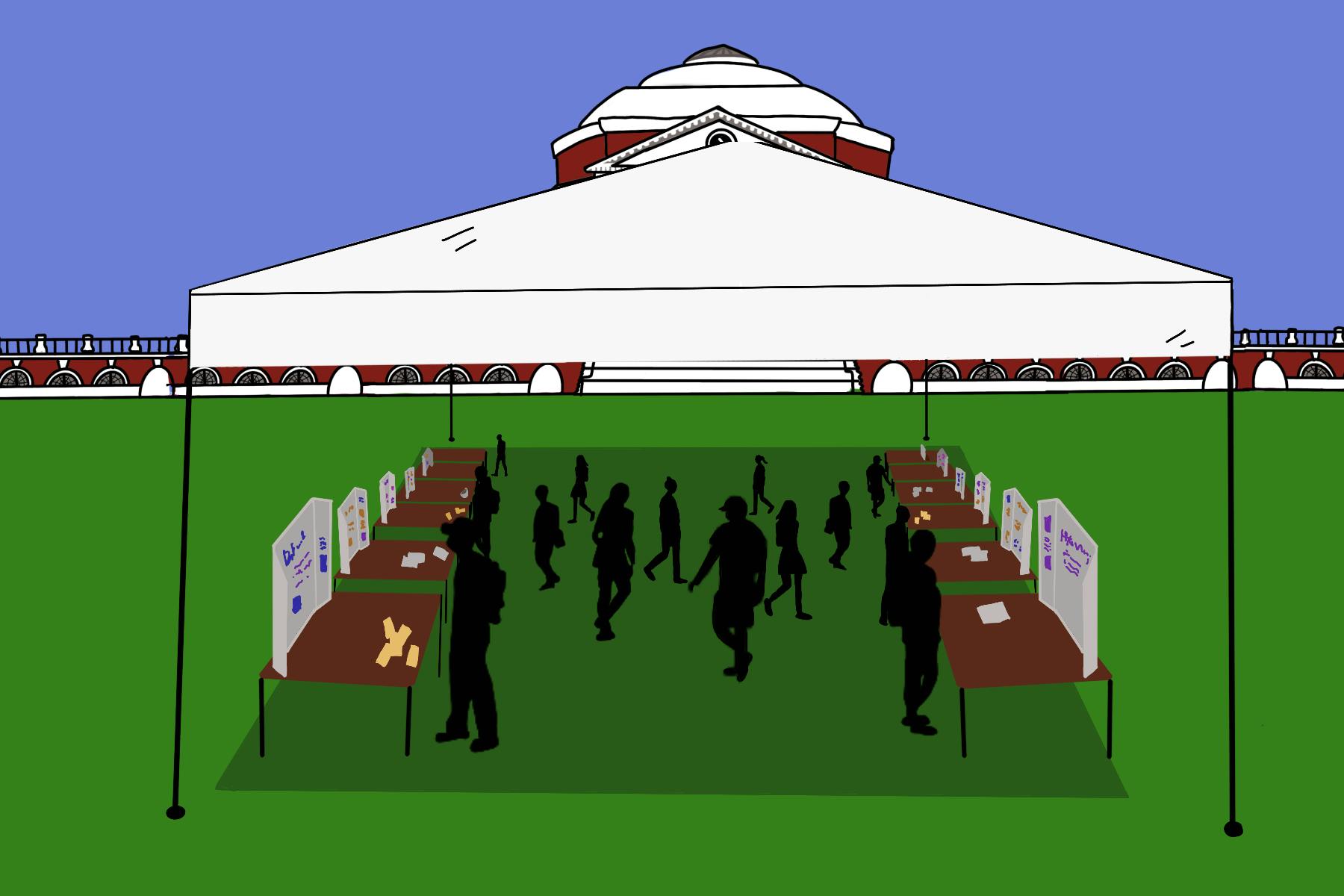 Modeled after the annual Fall Activities Fair, the Club Rejection Fair will feature tables staffed by representatives from participating organizations.