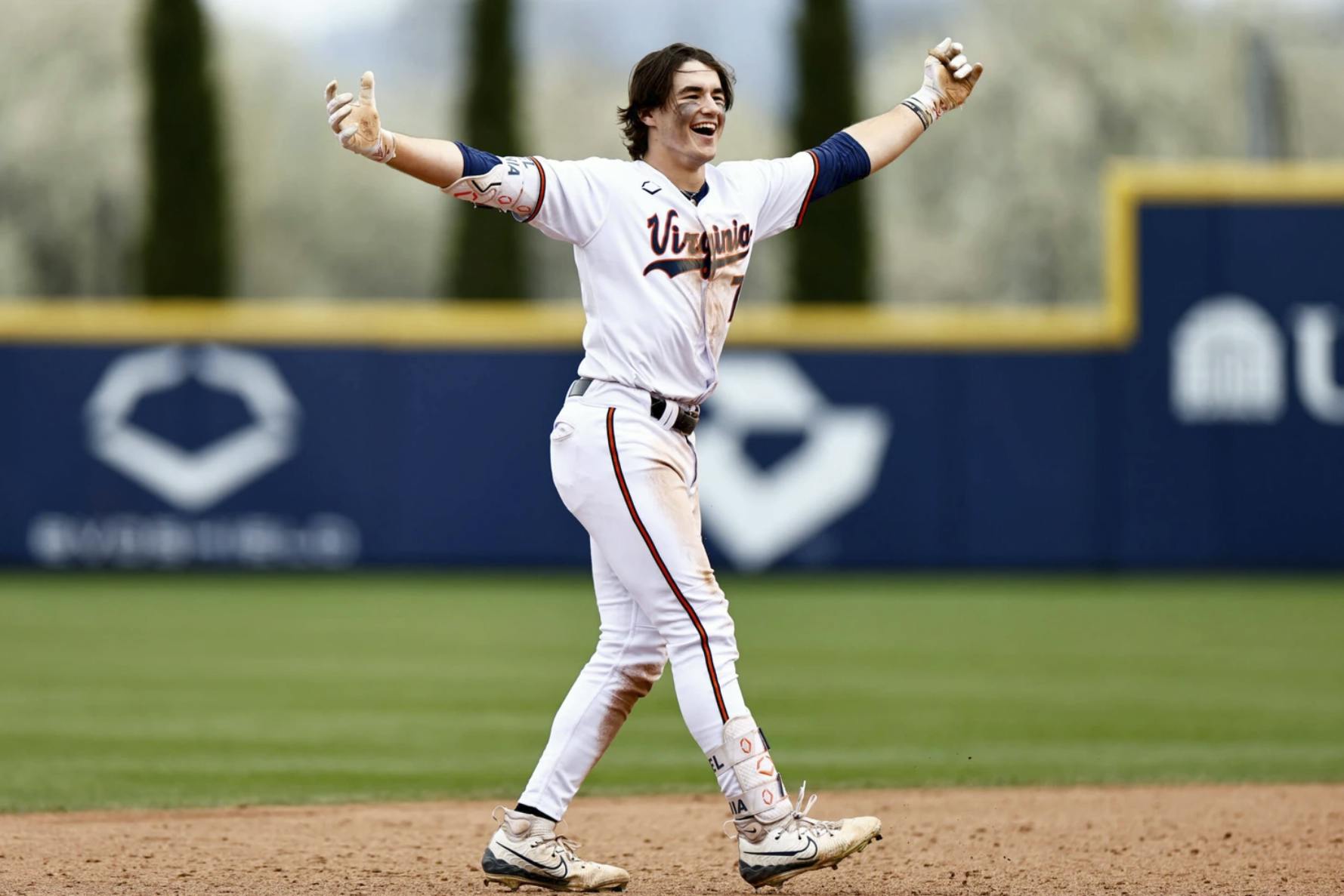 When Aidan Teel hits in the leadoff spot, the Cavaliers are 6-0.