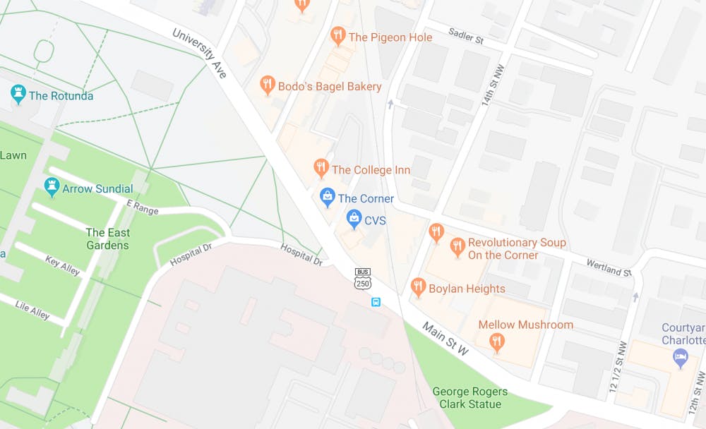  Michael Williams was charged with malicious wounding Monday afternoon near the CVS on the Corner.