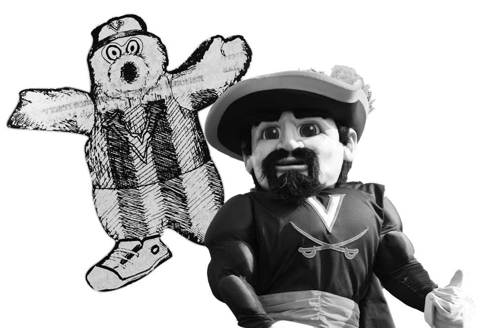 The mascot may have had a short-lived run, but it created many headlines in the press.