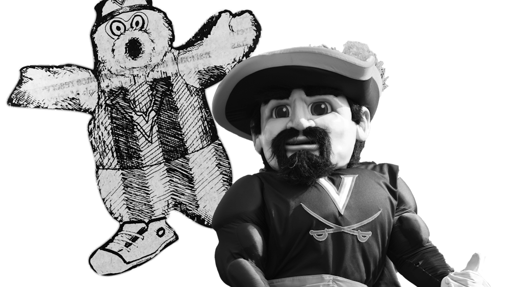 The mascot may have had a short-lived run, but it created many headlines in the press.