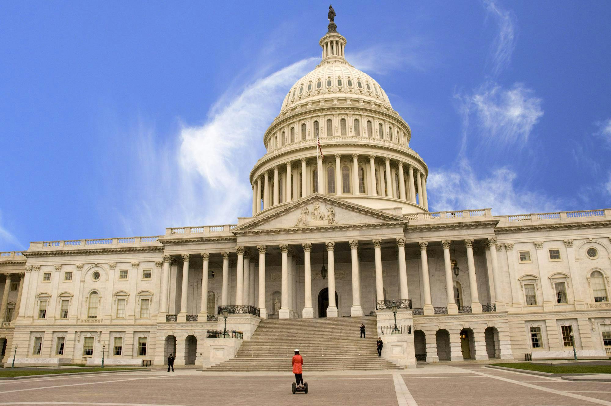 The United States Capitol Building.