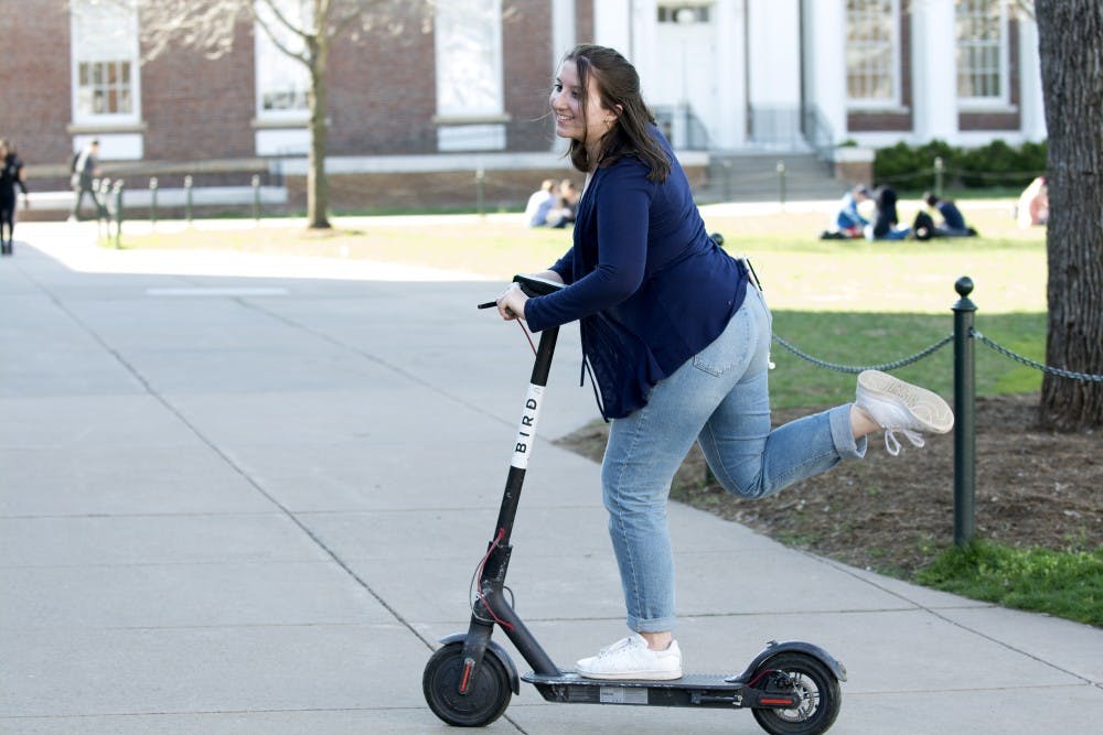 <p>Humor columnist Katie Tripp pens a plea to all scooterers on Grounds.</p>