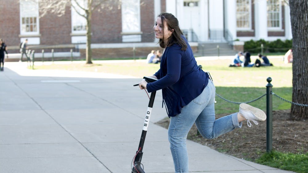 Humor columnist Katie Tripp pens a plea to all scooterers on Grounds.